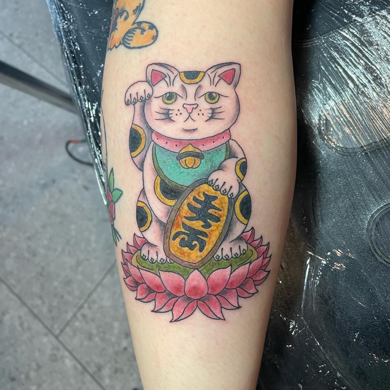 Personalized Japanese Style Tattoo: Ink Parlor KC