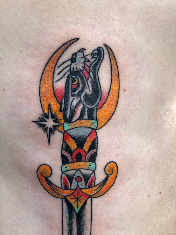 Personalized Traditional Tattoo Art: Ink Parlor KC, Kansas City