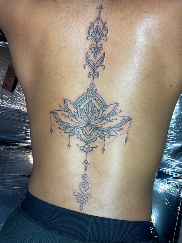 Custom Neo-Traditional Tattoo Design: Ink Parlor KC
